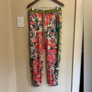 Johnny was silk joggers